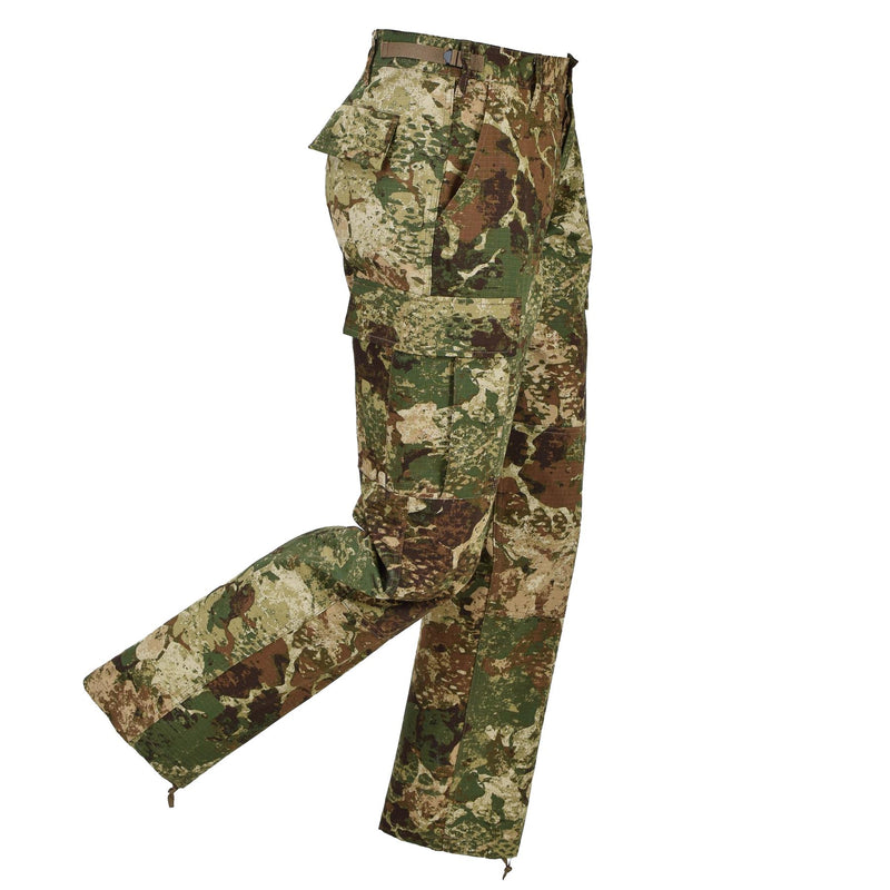 MIL-TEC Militär US BDU Feldhose R/S Hose Camouflage verstellbare Taille