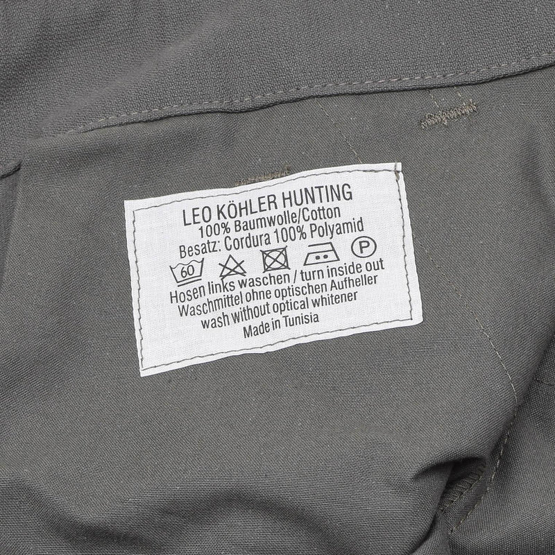 Leo Kohler Arbeitshose Cordura verstärkte robuste Cargo-Qualität Workwear Hose