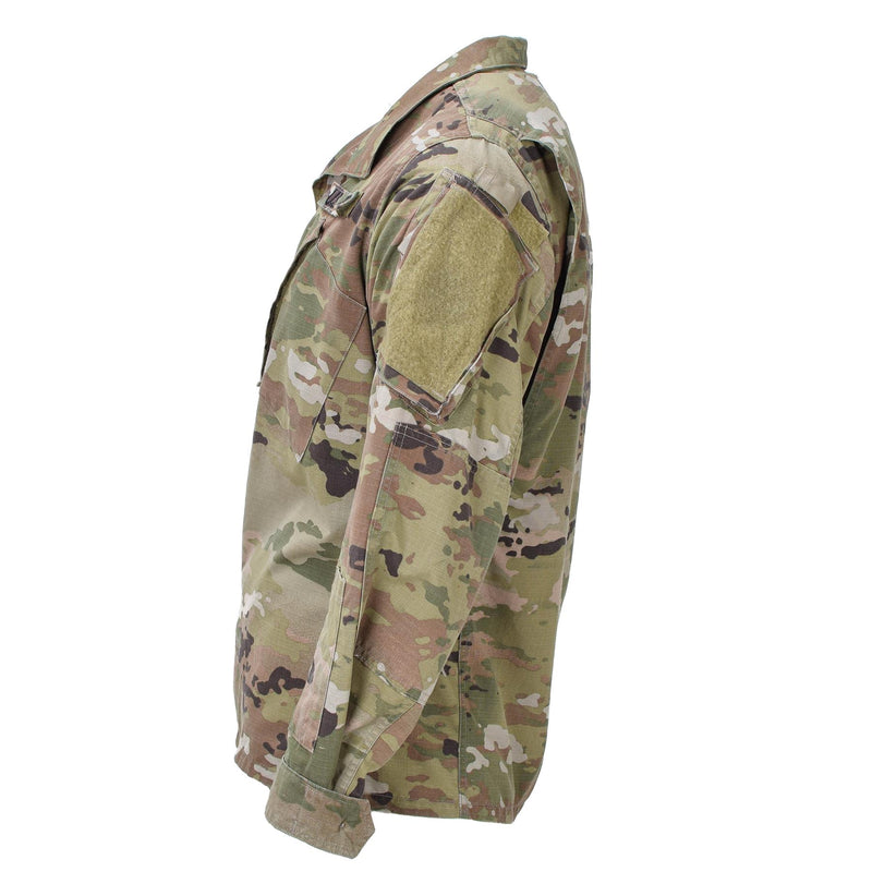 Original US Militär Aktive Kampfuniform Taktische Jacke Rip Stop Multicam