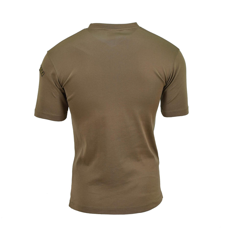 Original Schweizer Armee T-Shirts Khaki schnell trocknend atmungsaktiv Sportbekleidung Shirt Überschuss