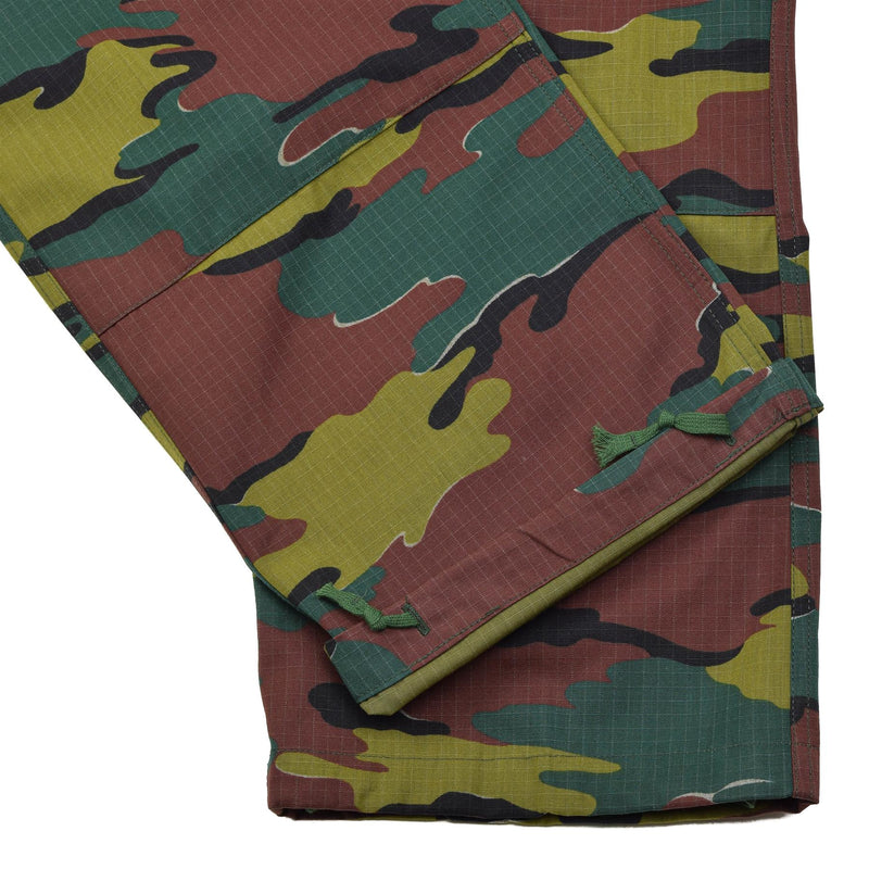 Original belgische Armee Feldkampfhose Ripstop Jigsaw Camouflage Hose NEU