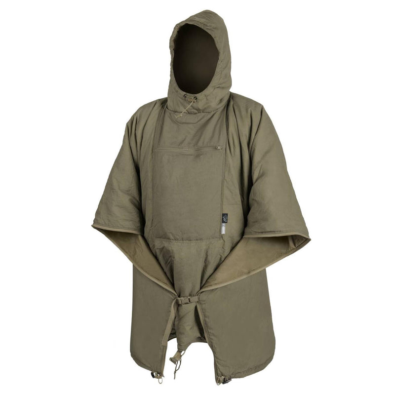 Helikon-Tex Swagman Rollponcho mit Kapuze, leichter Regenschutz, Hängemattenfutter