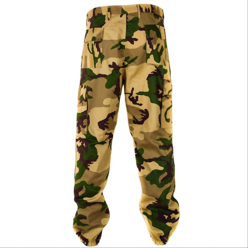 Original italienische Armeehose Kampfhose Desert Tropic Camouflage Feldhose NEU