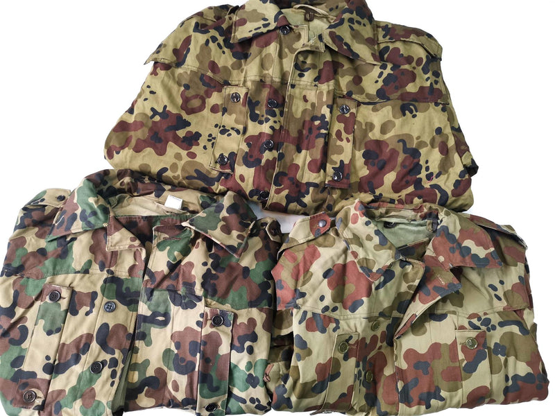 Original rumänische Armee Parka M93 Kampf Camouflage Blatt BDU Jacke Militär NEU