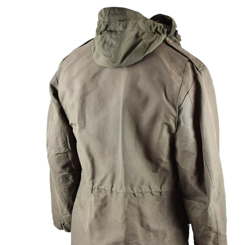 Original österreichische Bundeswehr M65 Kampfjacke GoreTex Militär oliv Parka wasserdicht