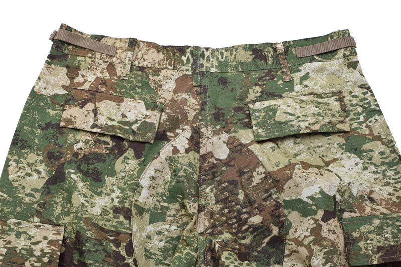 MIL-TEC Militär US BDU Feldhose R/S Hose Camouflage verstellbare Taille