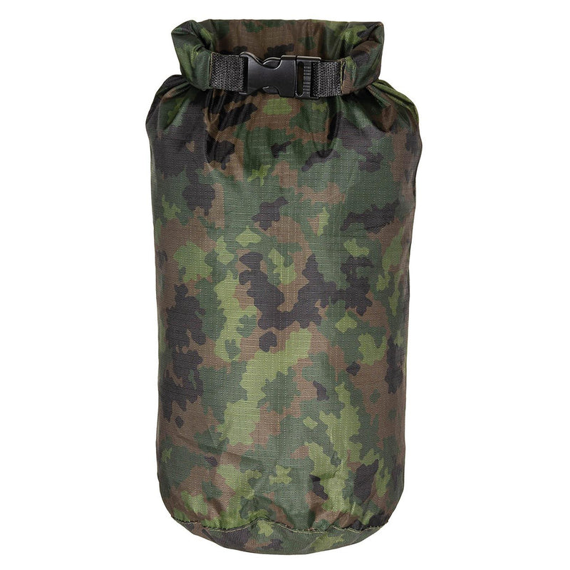 MFH Drybag 4L wasserdichter leichter Packsack Rolltop M05 Finnische Camouflage