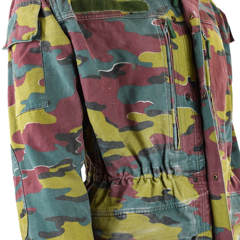 Original belgische Armee Militär Kampf M90 Feldjacke Parka JIGSAW CAMO Überschuss