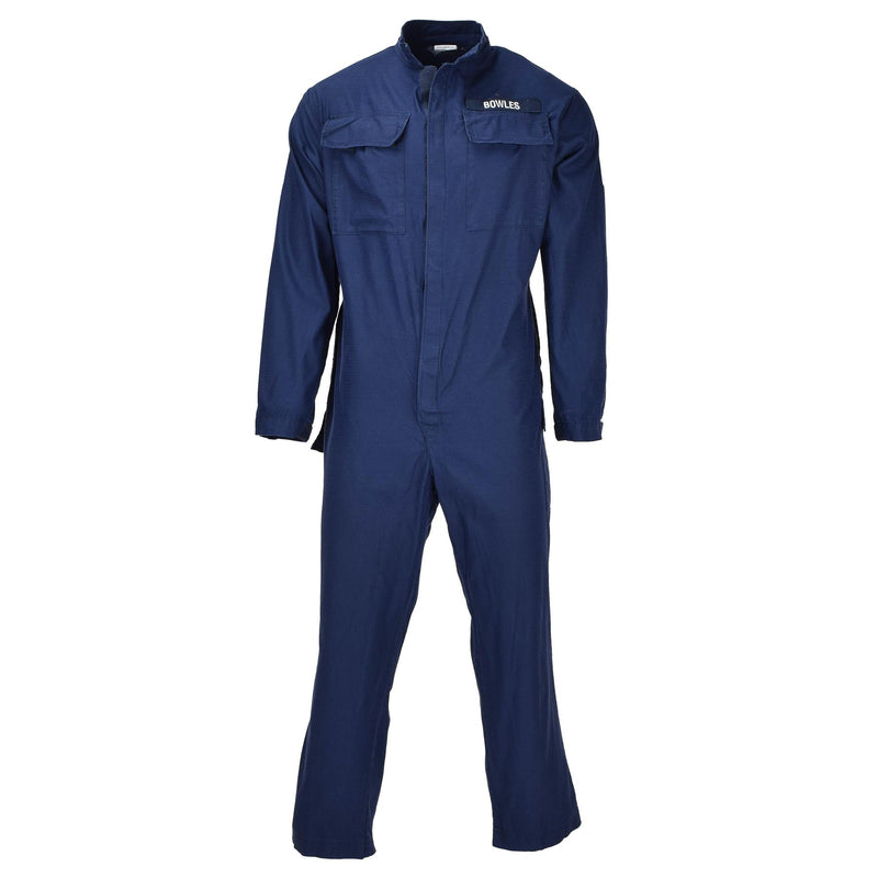 Original britische Armee Overall blau Uniform feuerfest Jumpsuit Ripstop