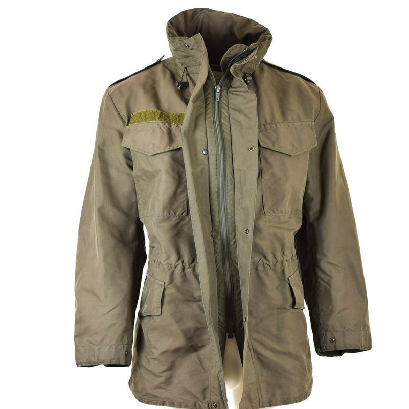 Original österreichische Bundeswehr M65 Kampfjacke GoreTex Militär oliv Parka wasserdicht