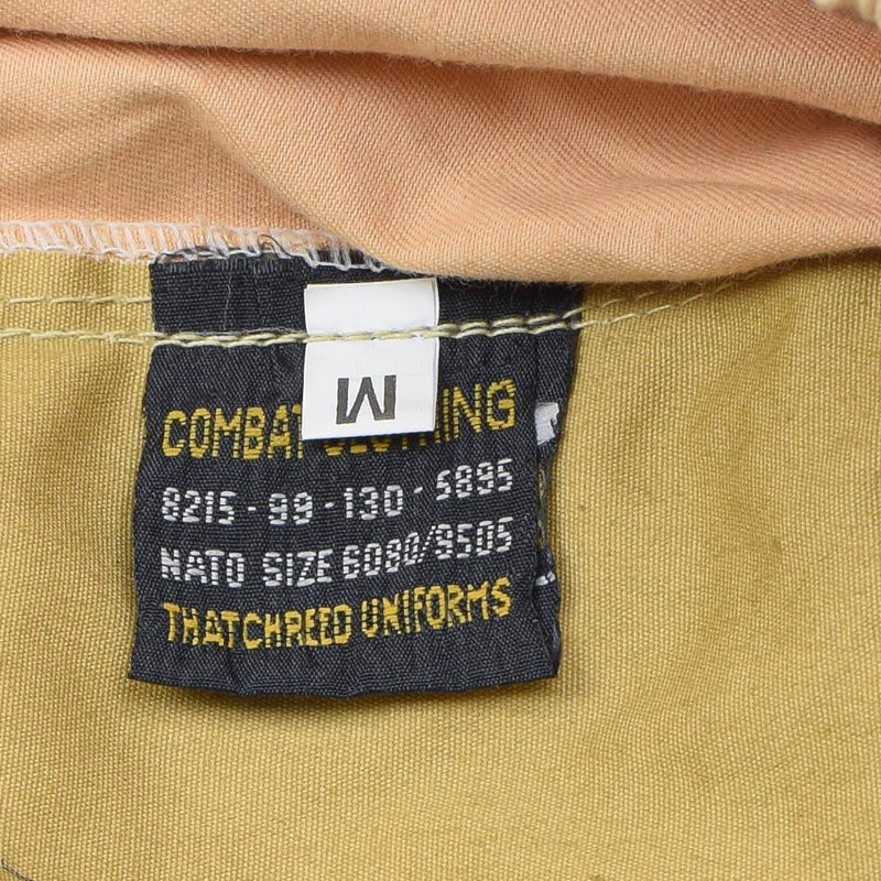 Original britische Militär-Arbeitshose, Safari-Hose, hellbraun, verstellbare Arbeitshose, NEU