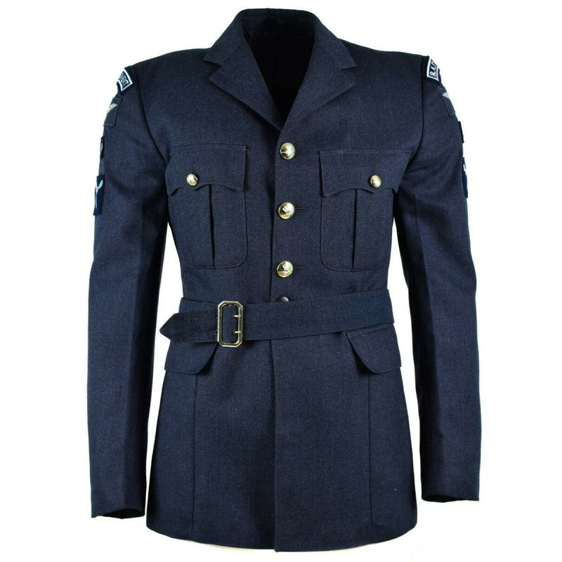 Echte britische Militärjacke der Air Force RAF, blau, Militärausgabe, NEU