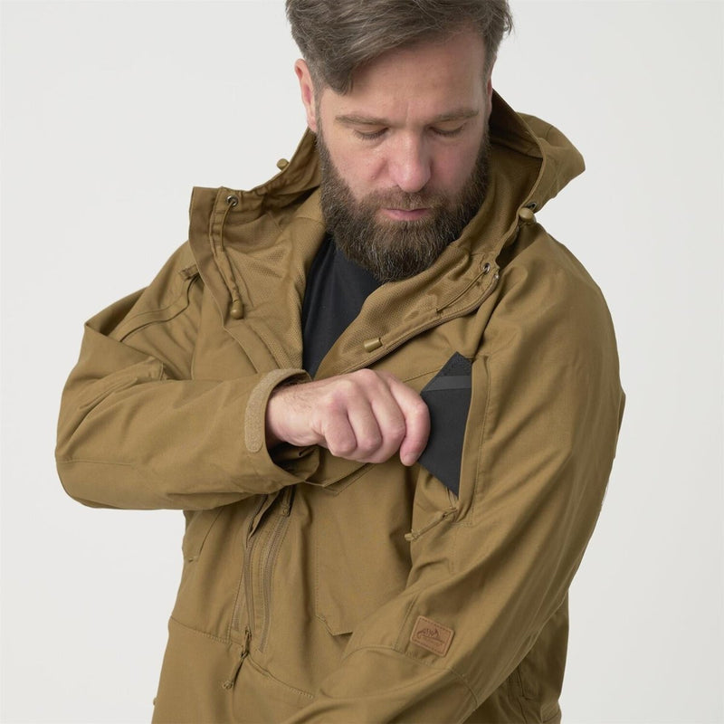 Helikon-Tex Piligrim Anorak Jacke, feuerfest, schnelltrocknend, wachsbar, Bushcraft