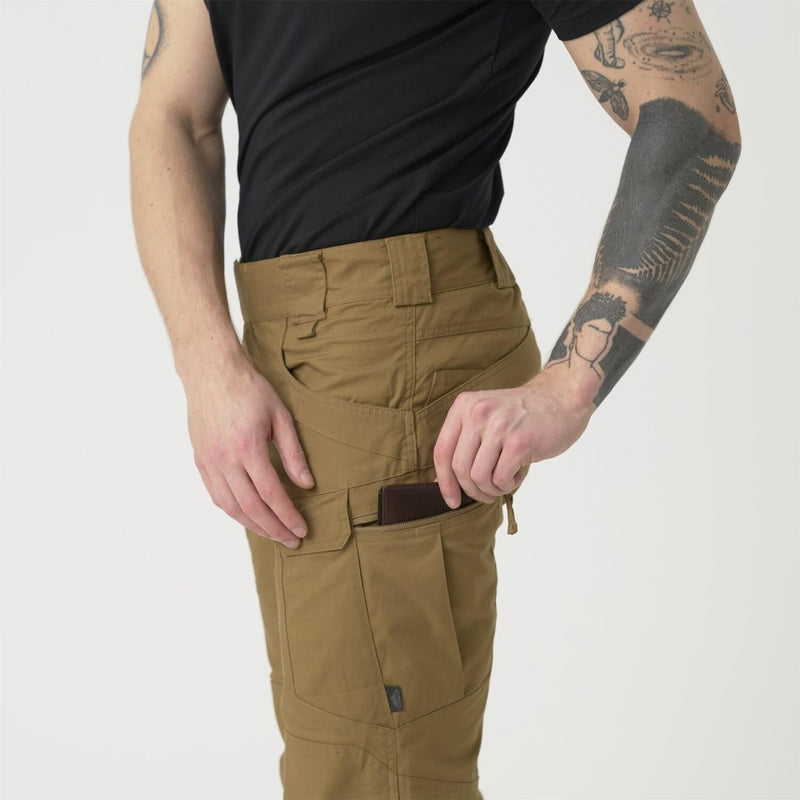 Helikon-Tex Urban Tactical Pants Polycotton Ripstop Strapazierfähige Outdoor-Hose Schwarz