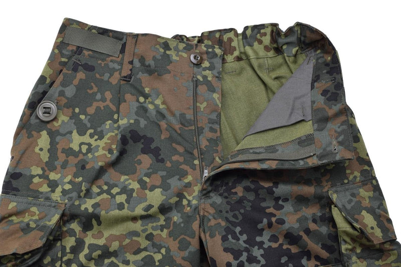 Leo Kohler KBS Flecktarn Camo Tactical Hosen verstärkte Hosen Truppen Kampf