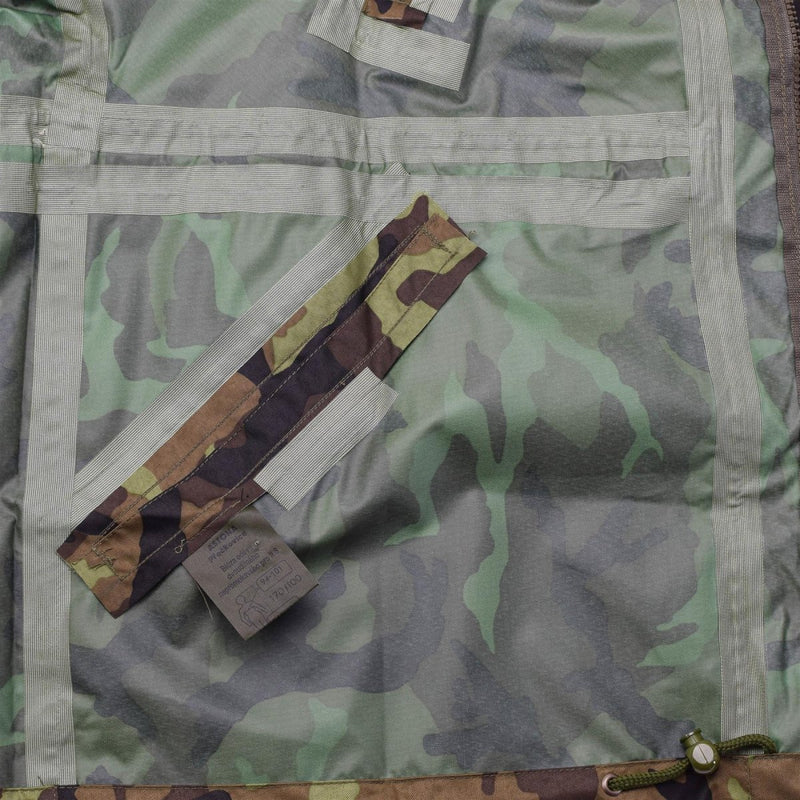 Original tschechische Militärjacke M95, wasserdicht, leicht, Vzor 95 Camo