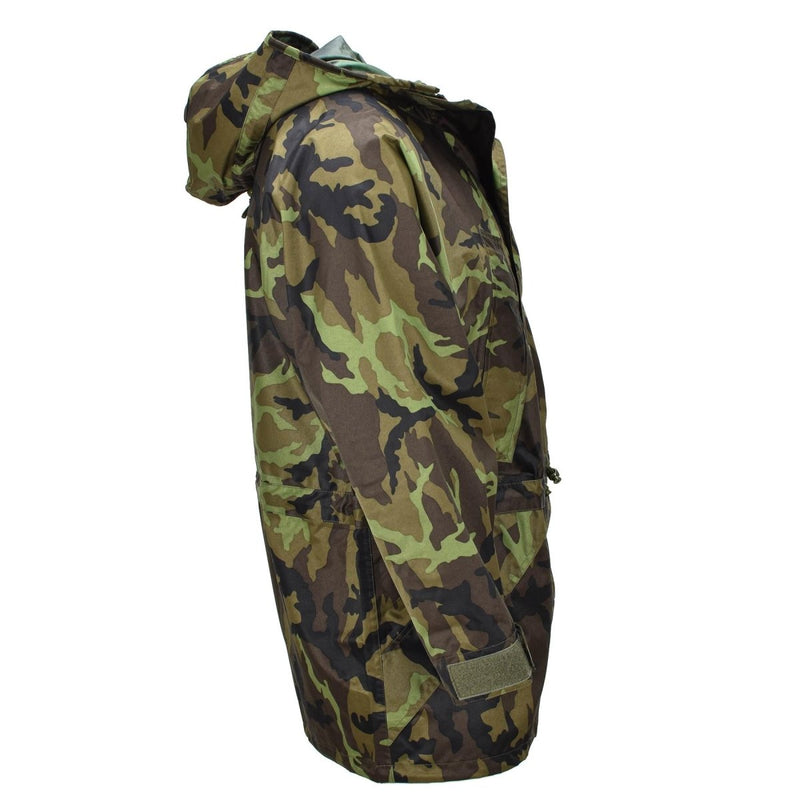 Original tschechische Militärjacke M95, wasserdicht, leicht, Vzor 95 Camo