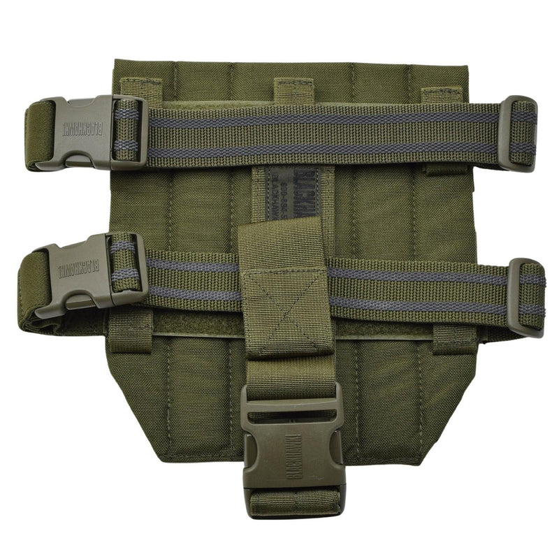 Original britische Militär-Leg-Plattform-Beutel Molle kompatibel Armee Olive