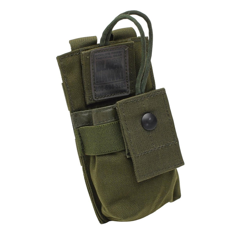 Original Britisches Militär GPS Funkgerättasche Molle Tasche Nylontasche Holster Oliv