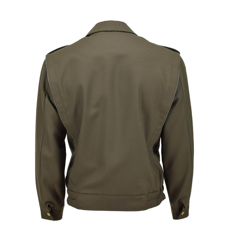 Original tschechische Armee Blouson Feldtruppen lässige militärische olivgrüne Bluse Jacke NEU