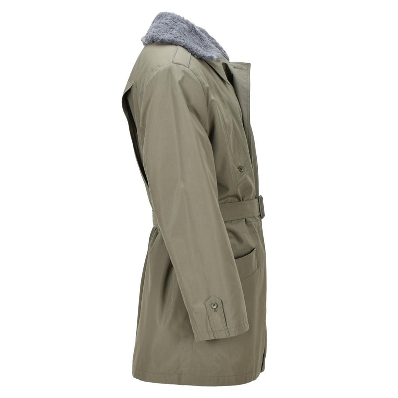 Original tschechische Armee Feldparka M85 Armee Ausgabe Olivgrüne Winterjacke mit Futter NEU