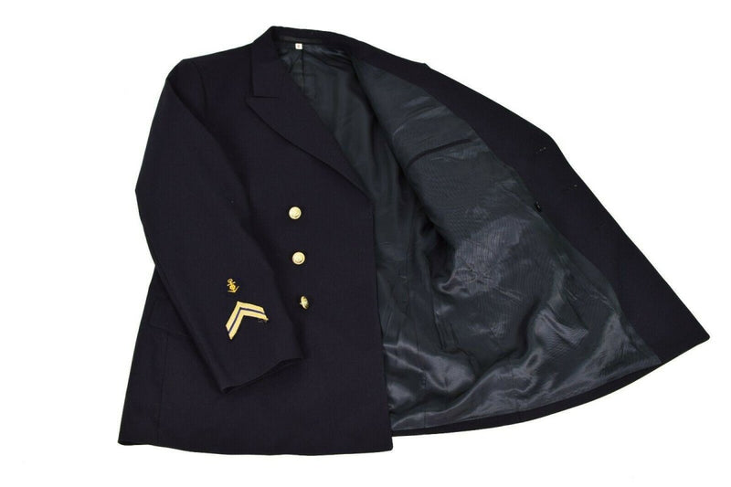 Original Deutsche Armee Marines Anzugjacke schwarz Marine Formale Uniform Militär