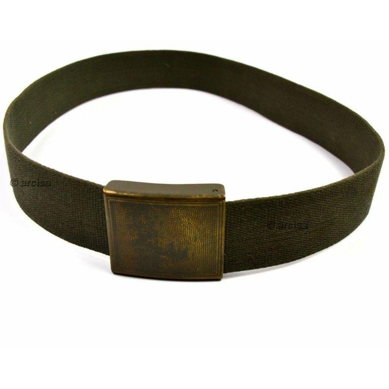 Original Bundeswehr Hosenträgergürtel Heavy Duty German Webbing oliv