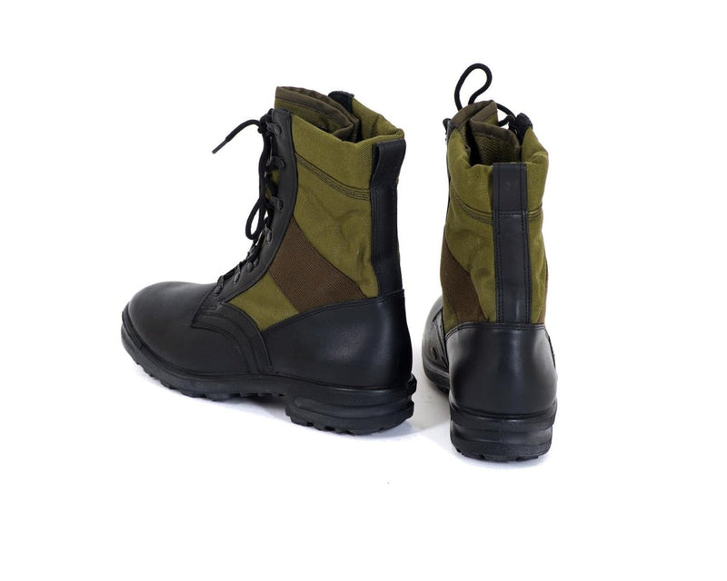 Original Bundeswehr Tropenstiefel BALTES schwarz/olivgrün Militär Überschuss NEU