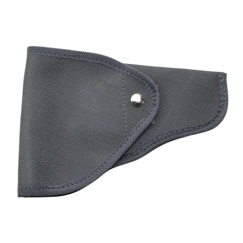 Original italienisches Militär-Pistolenholster mit Druckknopfverschluss, Polycotton, Grau