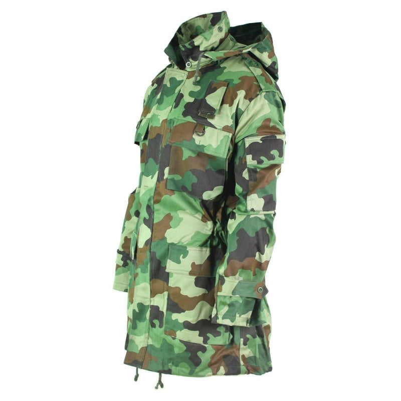 Original serbische Armee Parka Spezialkräfte Truppen BDU Jacke mit Futter NEU