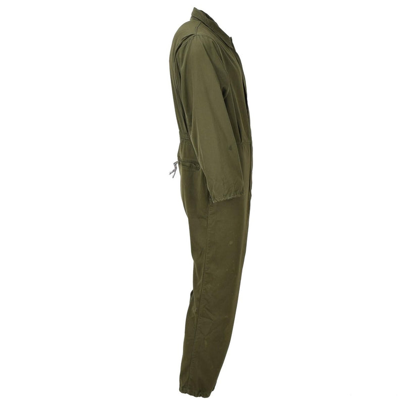 Original US Militär Mechaniker Overall Arbeitsanzug Mes Jumpsuit Uniform Oliv