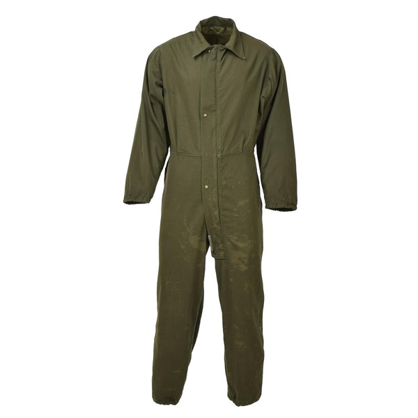 Original US Militär Mechaniker Overall Arbeitsanzug Mes Jumpsuit Uniform Oliv