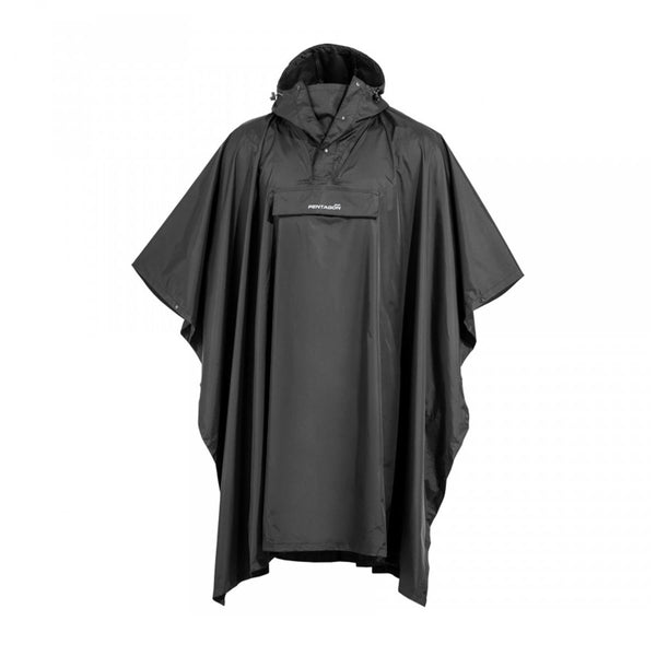 PENTAGON Cloudburst Packbarer Poncho Wasserdicht Atmungsaktiv Reflektierende Details