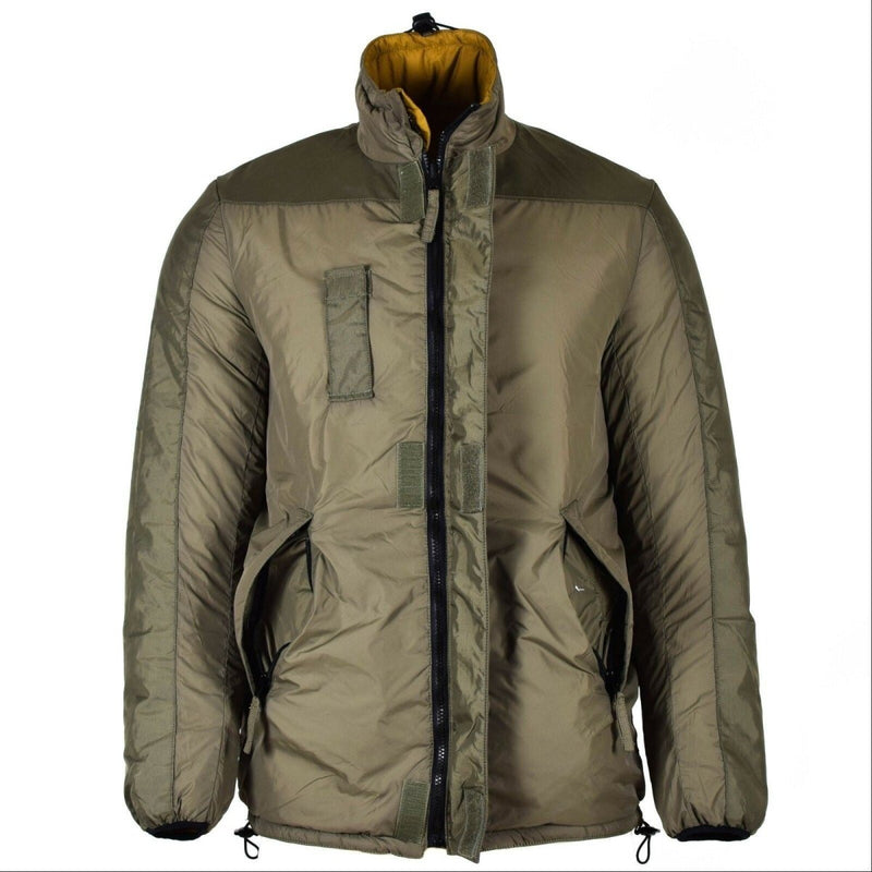 Jacket reversible winter thermal breathable windproof Netherlands army clothing olive color