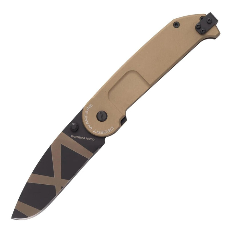 Extrema Ratio BF2 CD DESERT WARFARE tactical folding knife N690 double liner lock