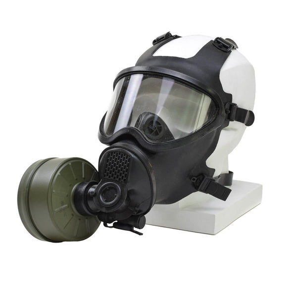 Genuine Belgian gas mask full face protection respirator panorama