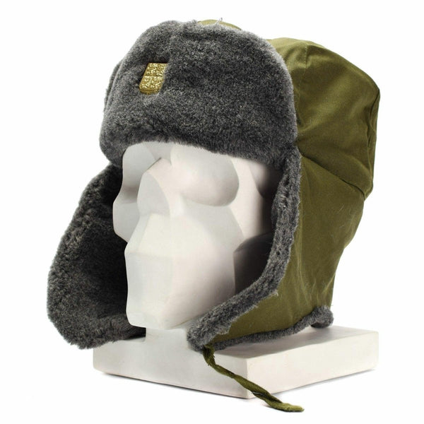 Czech military winter hat Ushanka