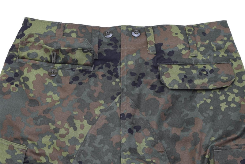 Leo Kohler BDU pants Bundeswehr flecktarn camo field tactical paintball trousers reinforced seat