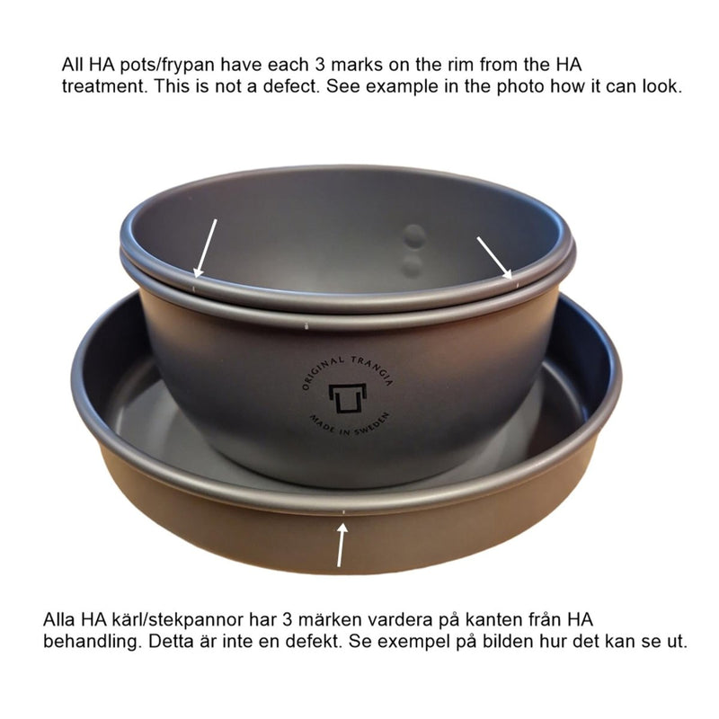 Trangia outdoor cookware stove set hard anodized aluminum mess kit